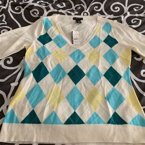 Argyle sweater